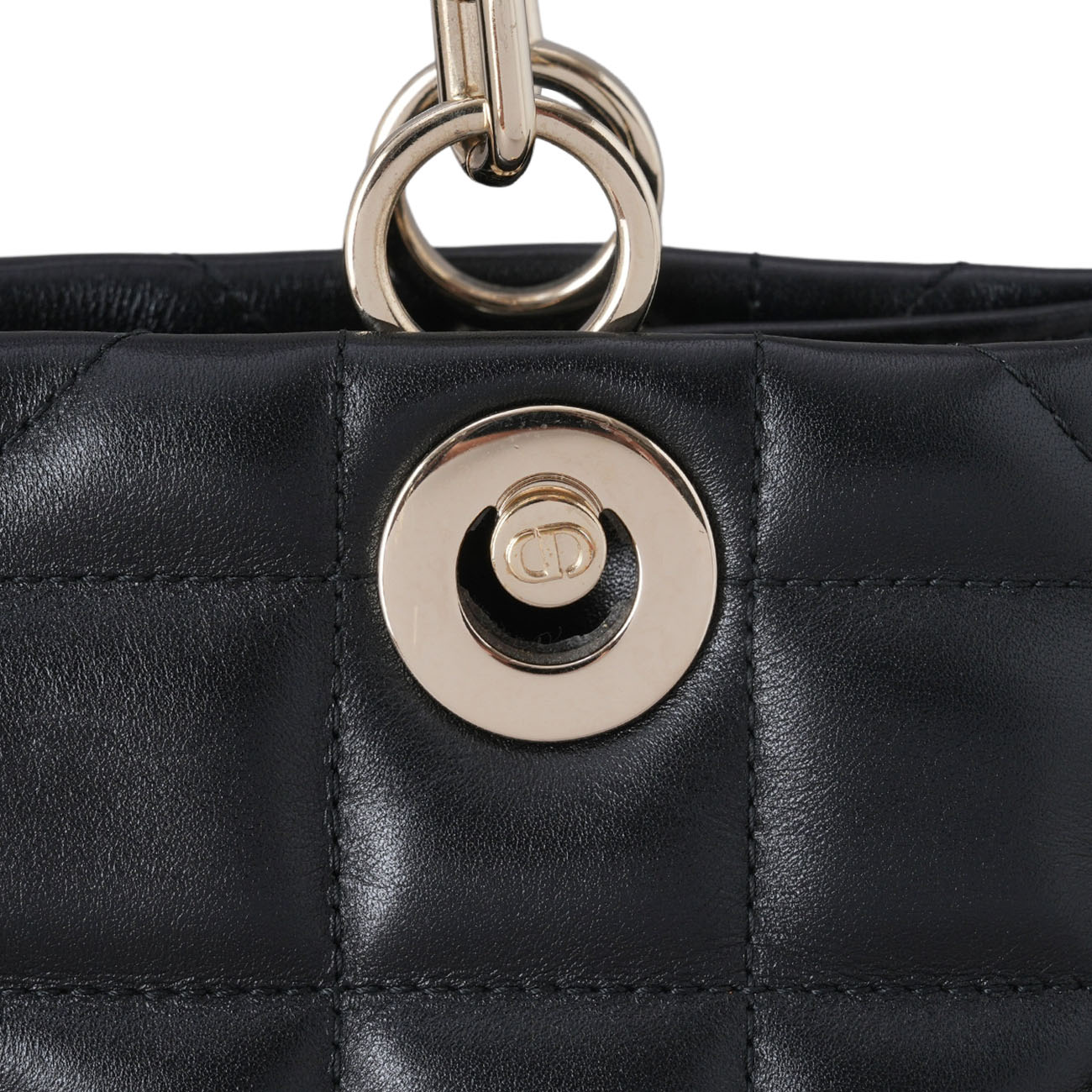 CHRISTIAN DIOR(USED)디올 에센셜 토트백 스몰 블랙